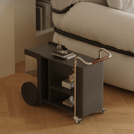 ตู้ลิ้นชัก 3 ชั้น มีล้อ DEEPWOOD รุ่น MOBELLO สีน้ำตาล_2